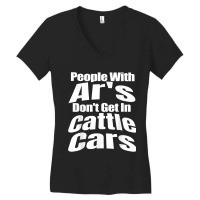 Funny People With Ar's Don'gein Cattle Cars Games Characters Women's V-neck T-shirt | Artistshot