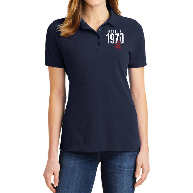 Made In 1970 All Original Parts Ladies Polo Shirt | Artistshot