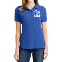 Like A I Love Cool Sexy Geek Nerd Glasses Boss Ladies Polo Shirt | Artistshot