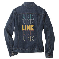 Link Link Link Link Link Ladies Denim Jacket | Artistshot