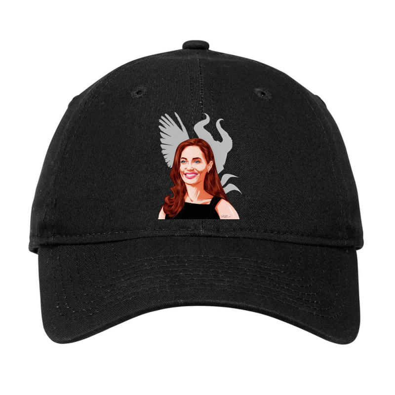 Funny Gift Angelina Pretty Call Me Adjustable Cap by Artist-Taniya | Artistshot