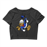 Music Vintage Duck Cartoon For Mens Womens Crop Top | Artistshot