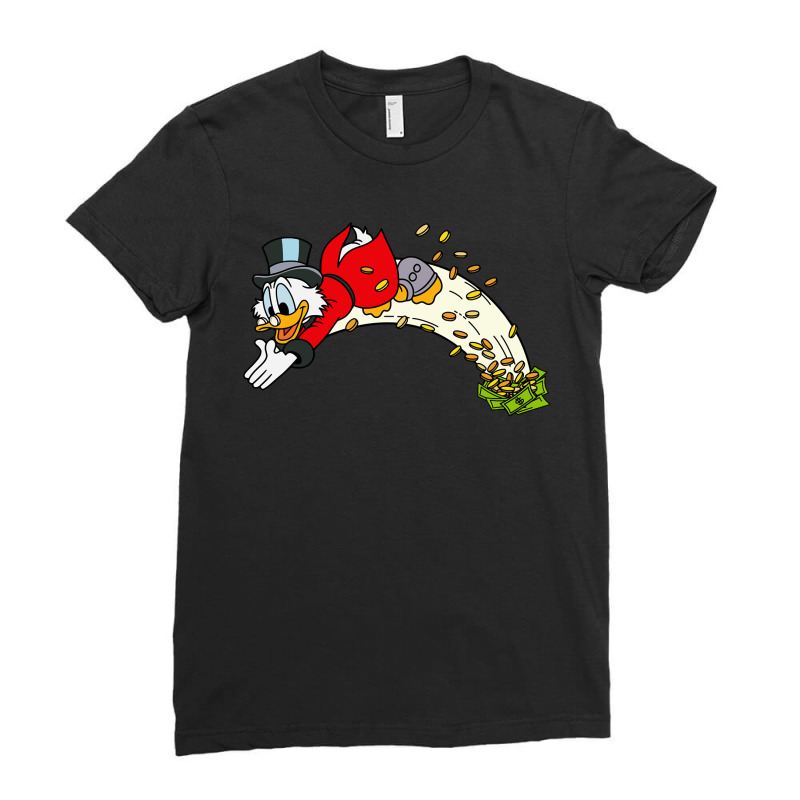 Playing  Ductales  Men Women Ladies Fitted T-Shirt by ArtistBrian | Artistshot