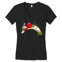 Playing  Ductales  Men Women Women's V-neck T-shirt | Artistshot