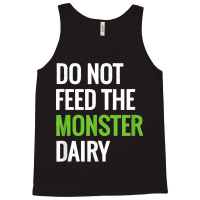 Dairy Free Monster Tee Dairy Allergy Design Tank Top | Artistshot