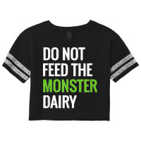 Dairy Free Monster Tee Dairy Allergy Design Scorecard Crop Tee | Artistshot