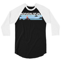 Fagradalsfjall Iceland Active T Shirt 3/4 Sleeve Shirt | Artistshot