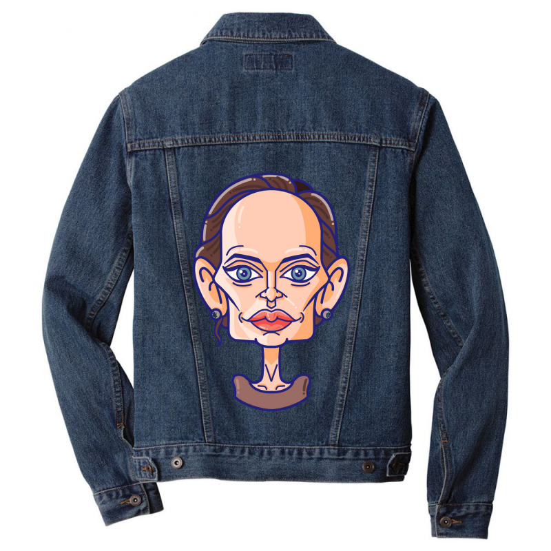 Lover Gifts Angelina Pretty Gifts Women Men Denim Jacket by Artist-Taniya | Artistshot