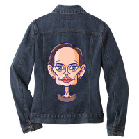 Lover Gifts Angelina Pretty Gifts Women Ladies Denim Jacket | Artistshot