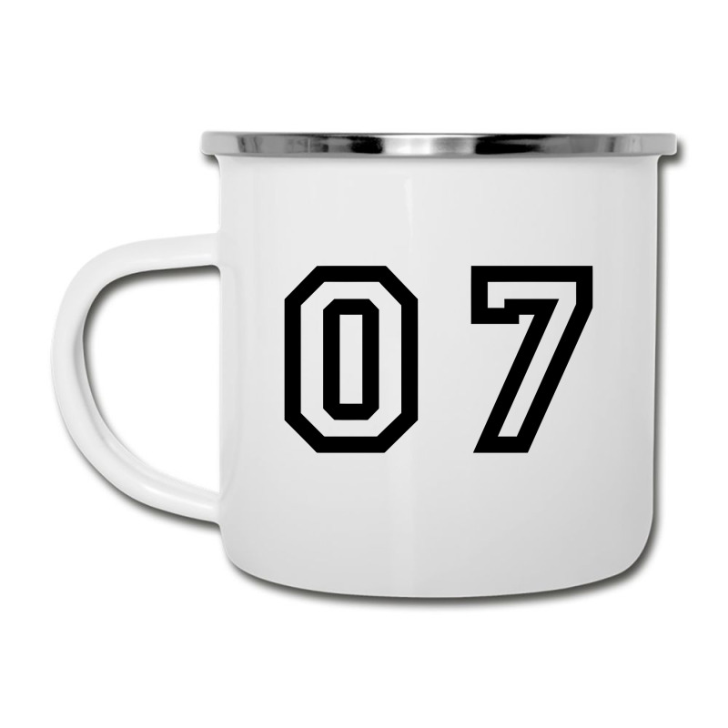 Number Seven Camper Cup by pagersuek | Artistshot