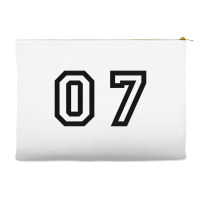 Number Seven Accessory Pouches | Artistshot