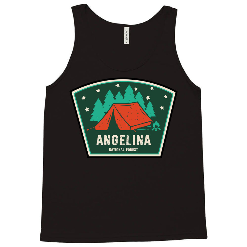 Music Vintage Angelina Pretty For Mens Womens Tank Top by Artist-Taniya | Artistshot