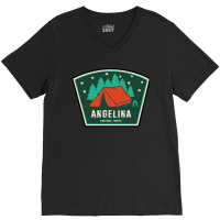 Music Vintage Angelina Pretty For Mens Womens V-neck Tee | Artistshot