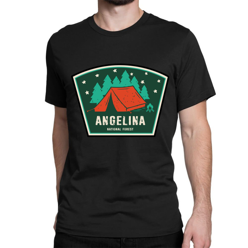 Music Vintage Angelina Pretty For Mens Womens Classic T-shirt by Artist-Taniya | Artistshot