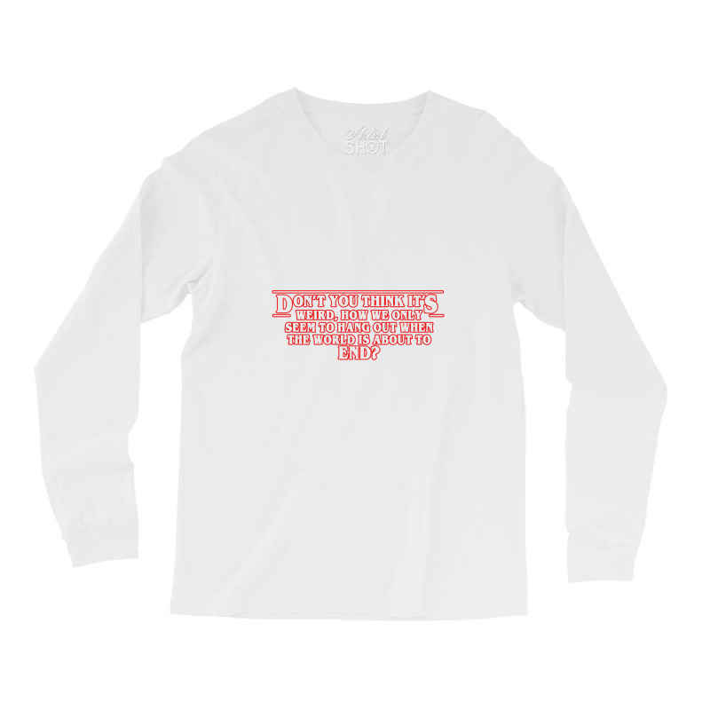 Hang Out Long Sleeve Shirts | Artistshot