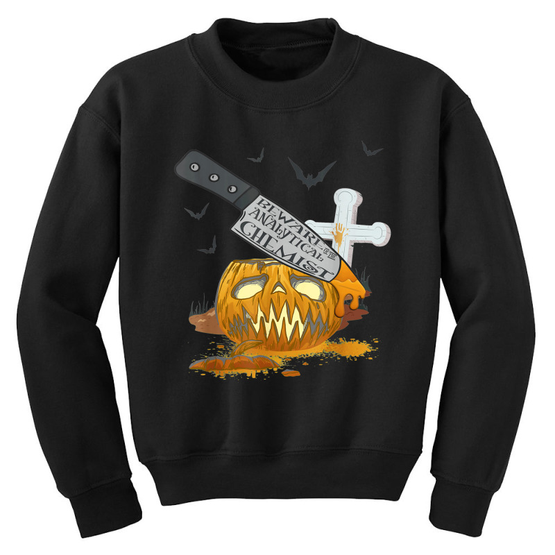 Analytical Chemist Funny Halloween Party Youth Sweatshirt by Newest | Artistshot