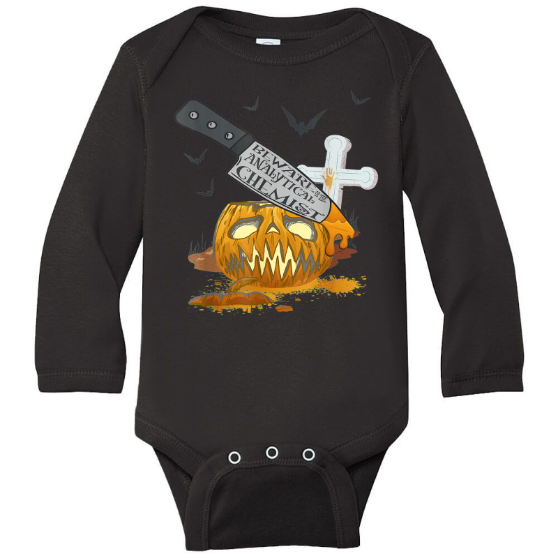 Analytical Chemist Funny Halloween Party Long Sleeve Baby Bodysuit by Newest | Artistshot