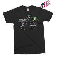 Salt And Copper Periodic Table Police Pun Chemistry T Exclusive T-shirt | Artistshot