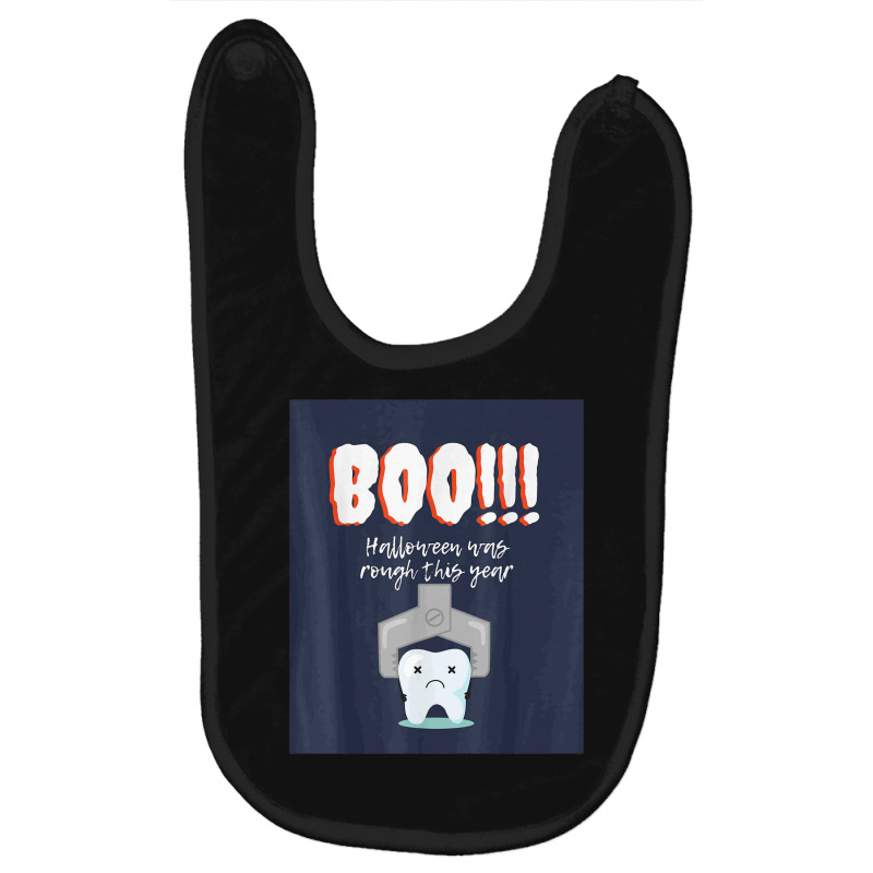 Dental Halloween   Tooth Extraction Baby Bibs | Artistshot