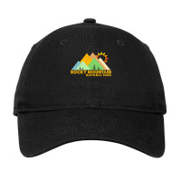 Retro Vintage Rocky Mountain National Park Adjustable Cap | Artistshot