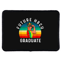 Future Hbcu Grad History Black College Girl Women Melanin Funny Gifts Rectangle Patch | Artistshot