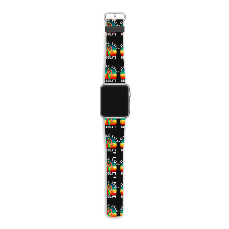 Future Hbcu Grad History Black College Girl Women Melanin Funny Gifts Apple Watch Band | Artistshot