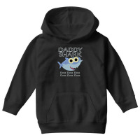 Daddy Shark Doo Doo Doo Youth Hoodie | Artistshot