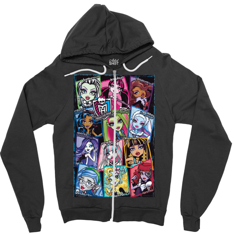 Monster High Character Classic Zipper Hoodie by cm-arts | Artistshot