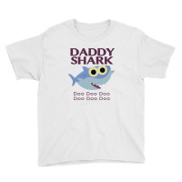 Daddy Shark Doo Doo Youth Tee | Artistshot