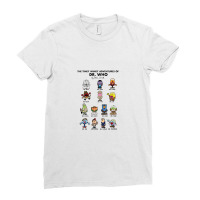 Timey Mr Dr With Added 13 Doctor Who Ladies Fitted T-shirt | Artistshot