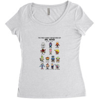 Timey Mr Dr With Added 13 Doctor Who Women's Triblend Scoop T-shirt | Artistshot