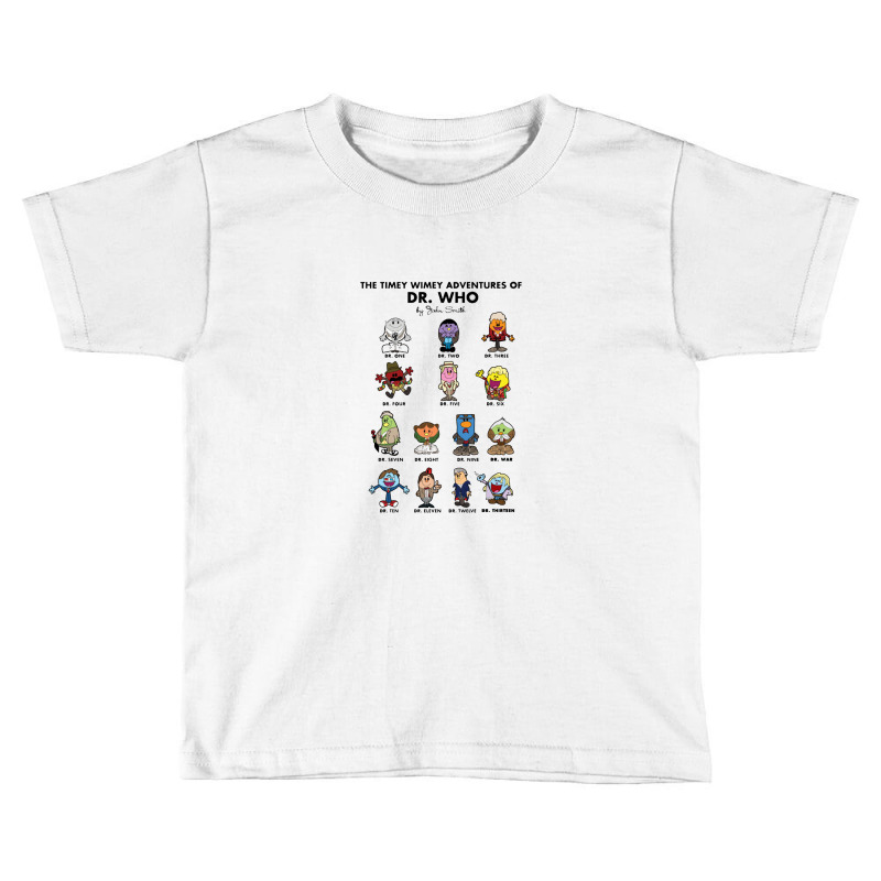 Timey Mr Dr With Added 13 Doctor Who Toddler T-shirt | Artistshot