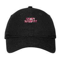 Funny Candy Security Easy Halloween Costume Tick Or Treat Adjustable Cap | Artistshot