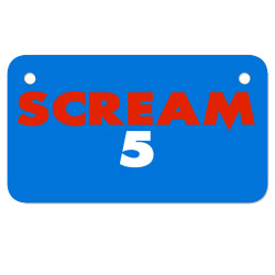 scream 5 Motorcycle License Plate | Artistshot