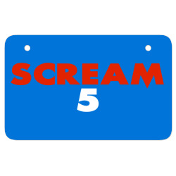 scream 5 ATV License Plate | Artistshot