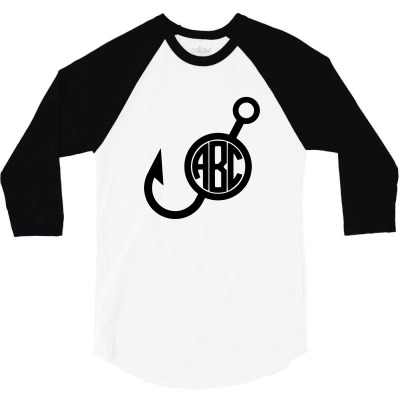 Fish Hook 3/4 Sleeve Shirt Designed By Handik4