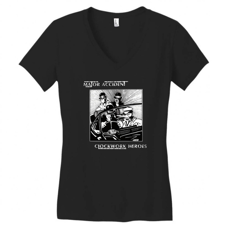 Major Accident Women's V-Neck T-Shirt by barby | Artistshot