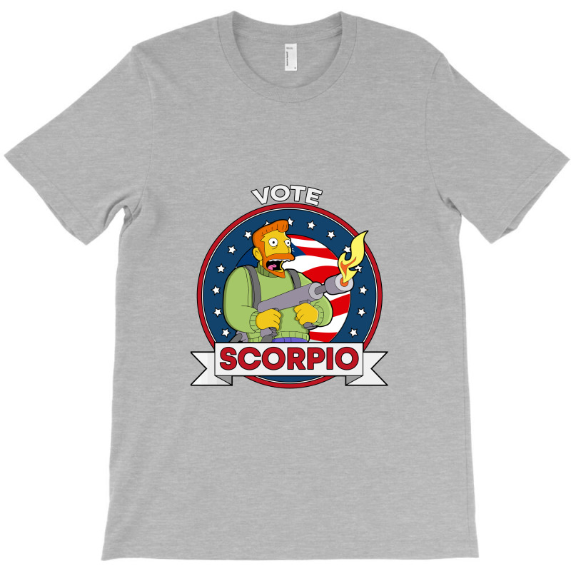 Vote Scorpio Simpsons T-shirt | Artistshot