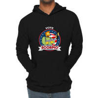 Vote Scorpio Simpsons Lightweight Hoodie | Artistshot