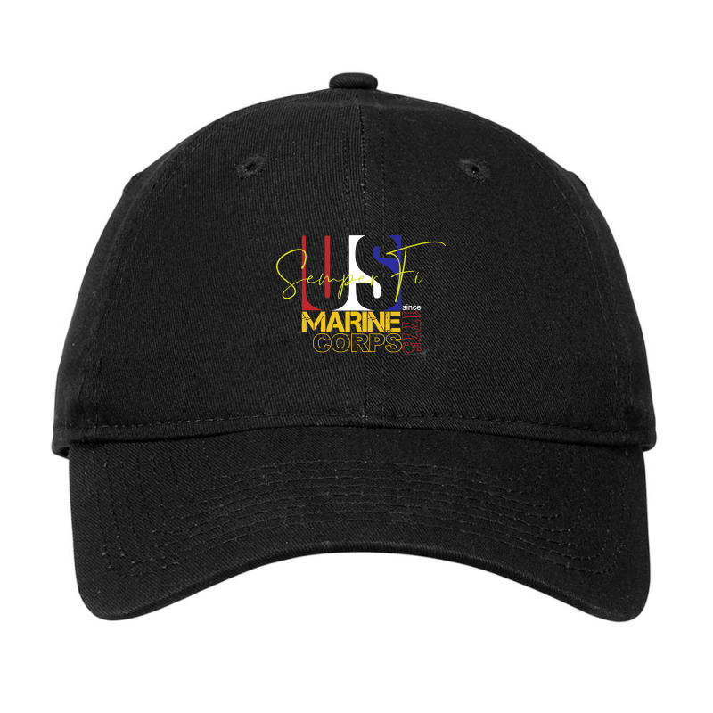 Todays Marines, Todays Marines Vintage, Todays Marines Art, Todays Mar Adjustable Cap by SHOITYE1 | Artistshot