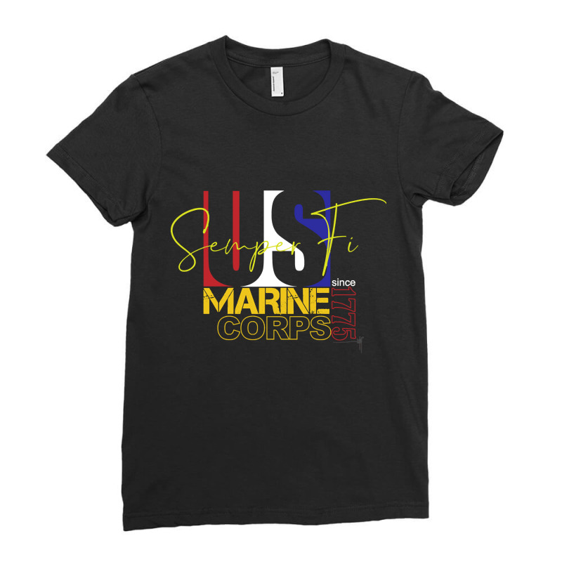 Todays Marines, Todays Marines Vintage, Todays Marines Art, Todays Mar Ladies Fitted T-Shirt by SHOITYE1 | Artistshot