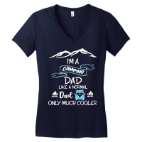 Im A Camping Dad Like Normal Much T  Shirt I'm A Camping Dad Like Norm Women's V-neck T-shirt | Artistshot