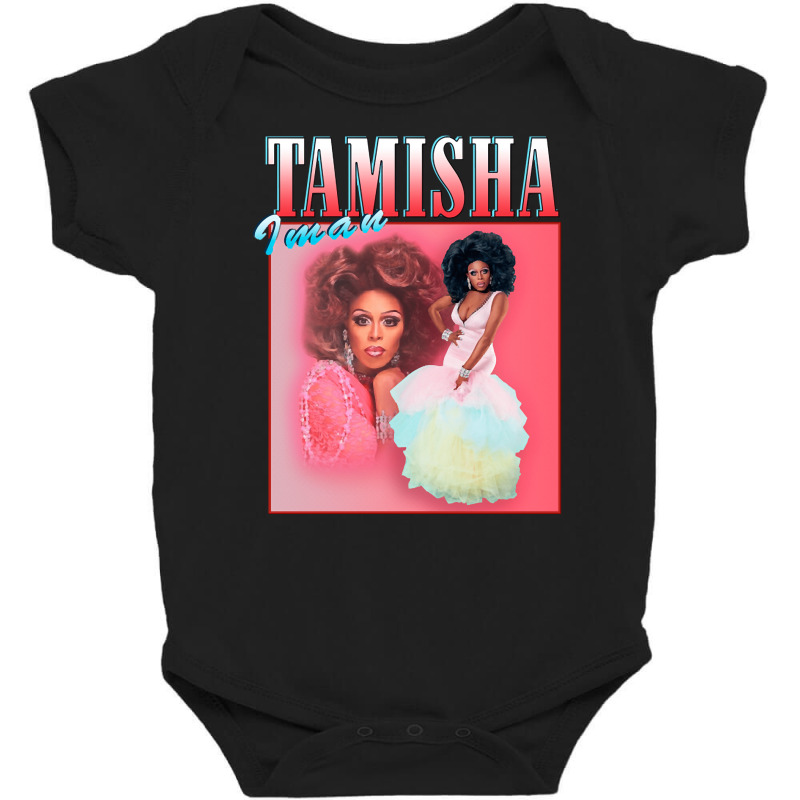 Tamisha Iman, Tamisha Iman Vintage, Tamisha Iman Art, Tamisha Iman Pai Baby Bodysuit by SHOITYE1 | Artistshot