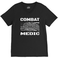 Us Army Combat Medic, Perfect Veteran Medical Military V-neck Tee | Artistshot