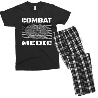 Us Army Combat Medic, Perfect Veteran Medical Military Men's T-shirt Pajama Set | Artistshot