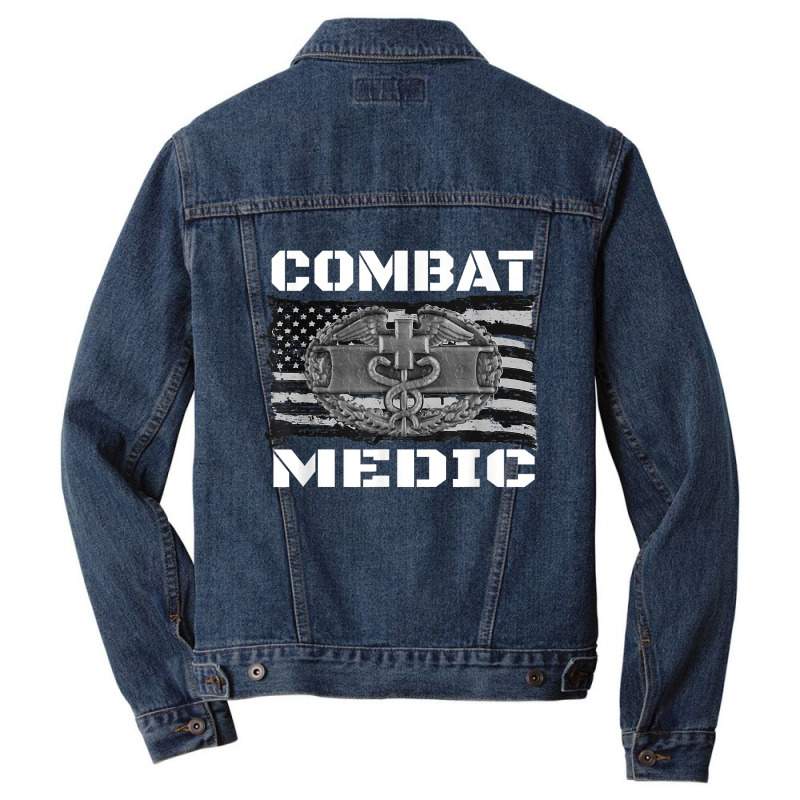 Us Army Combat Medic, Perfect Veteran Medical Military Men Denim Jacket by BessieCarolyn | Artistshot