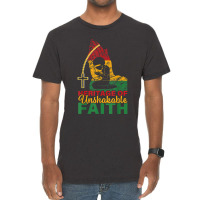 Heritage Of Unshakable Faith Women Black History Month Characters Vide Vintage T-shirt | Artistshot