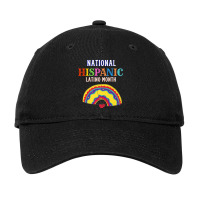 Hispanic Ceremony Month Prideful Latin Spanish Amigo Gifts Arts Charac Adjustable Cap | Artistshot