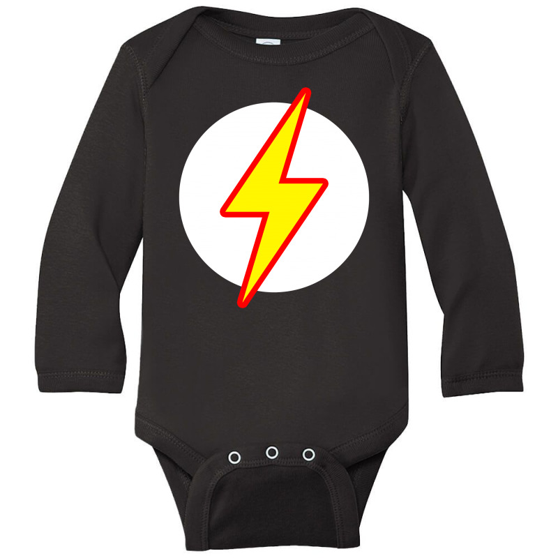 Lightning Bolt Icon Long Sleeve Baby Bodysuit by Prince Ali | Artistshot