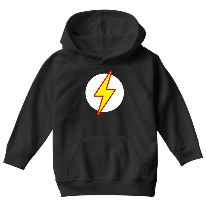 Lightning Bolt Icon Youth Hoodie by Prince Ali | Artistshot